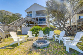 Waterfront Emerald Isle Home with Dock Access!